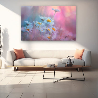 Flowers on Canvas Wall Art